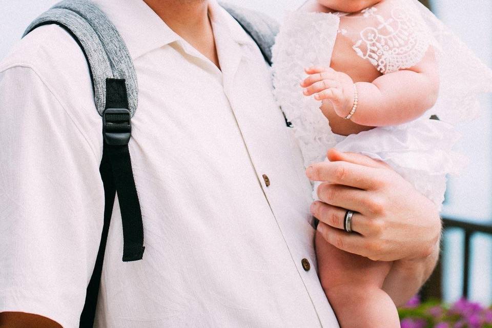 Cutest Father & Baby Guest!