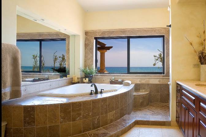 Bath Room with a view Cabo