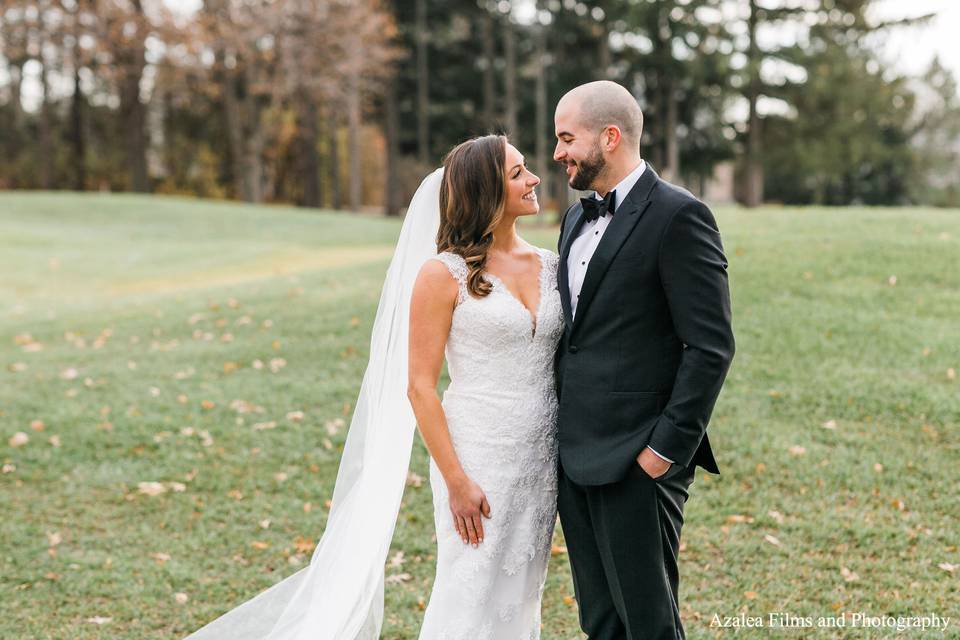 Bride and groom