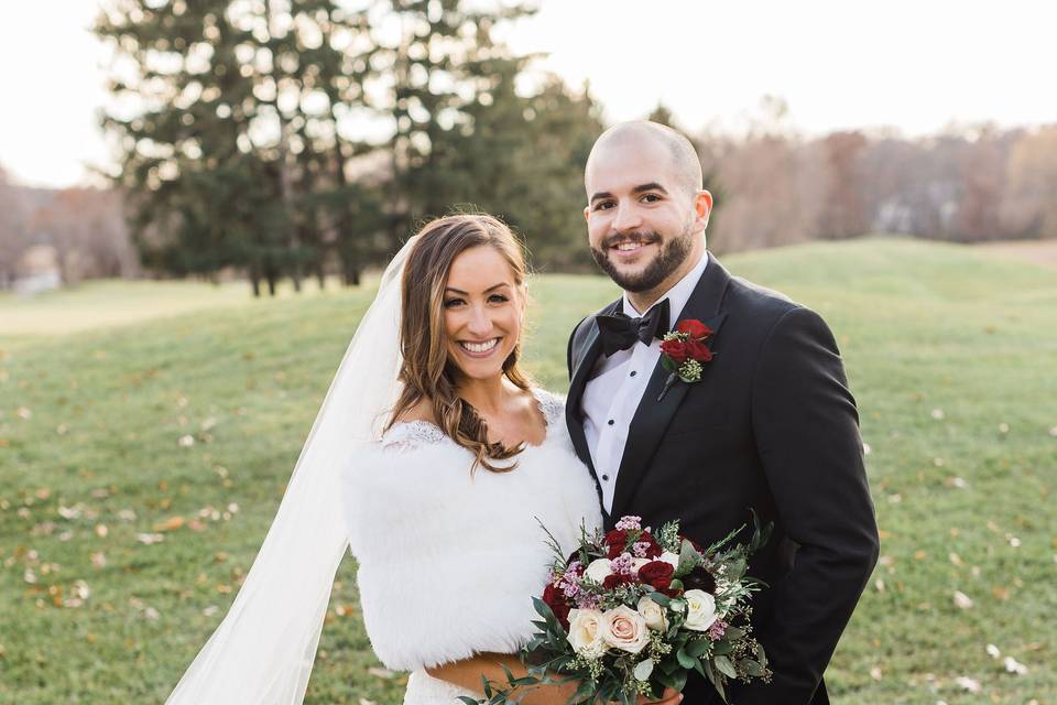 Bride and groom