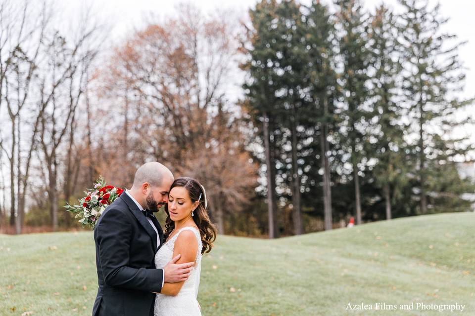 Bride and groom