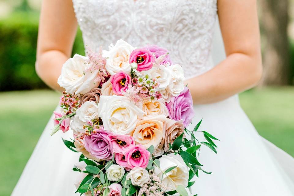 Black and White Wedding Party