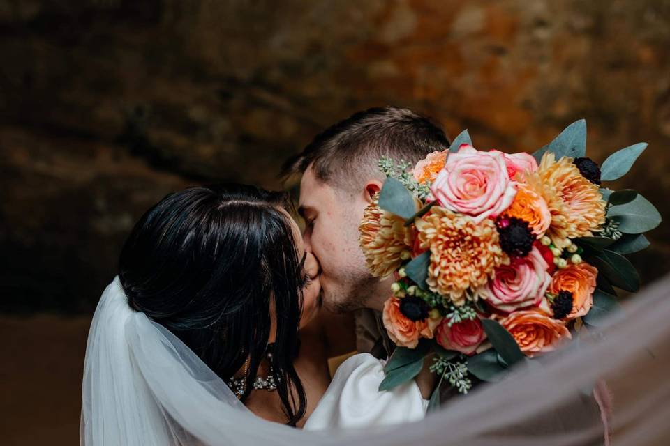 Halloween Wedding Bouquet