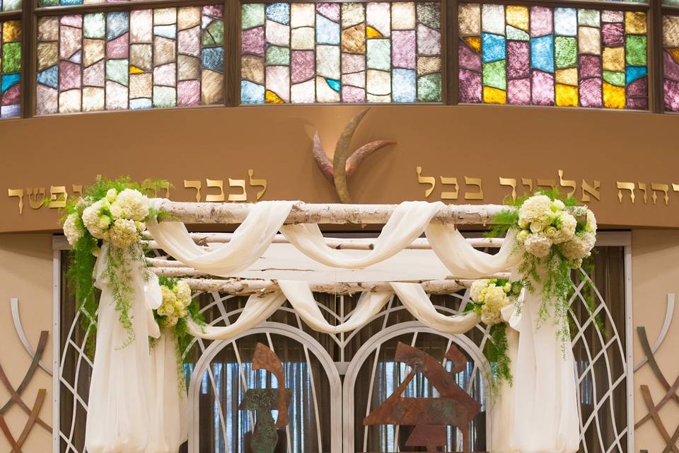 Birch Chuppah