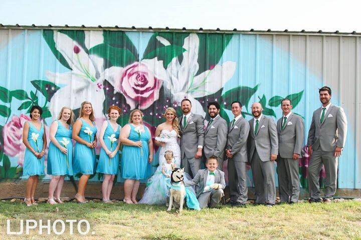 Bride and guest