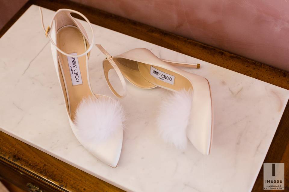 Jimmy Choo bridal shoes