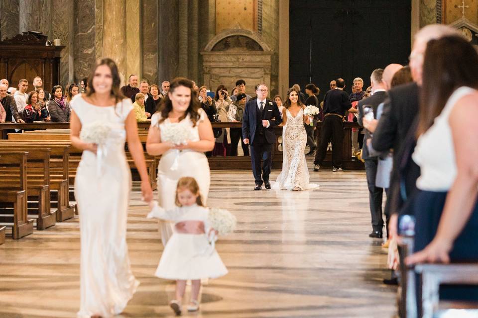 Bride's entrance