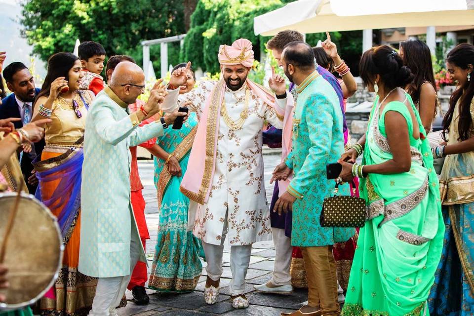 Bride's entrance