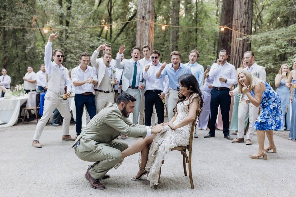 Garter Toss