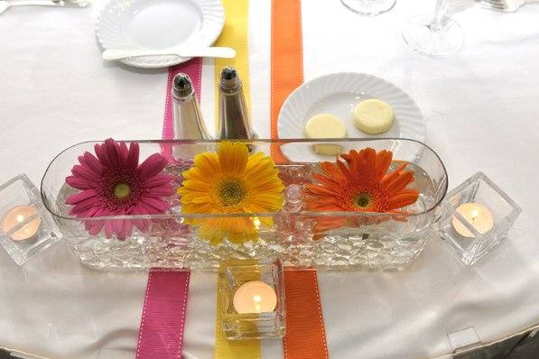 Sweetheart table centerpiece