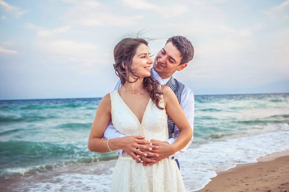 Beach photoshoot