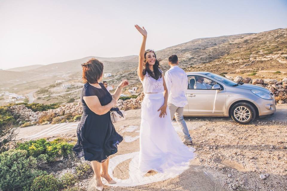 Wedding in Cyclades