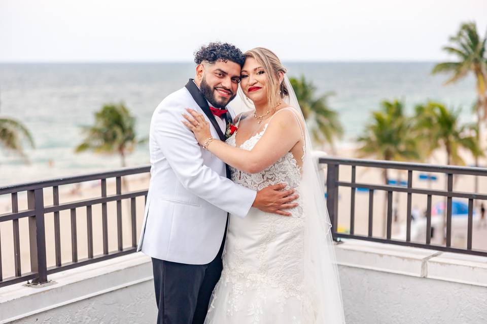 Beachfront Wedding