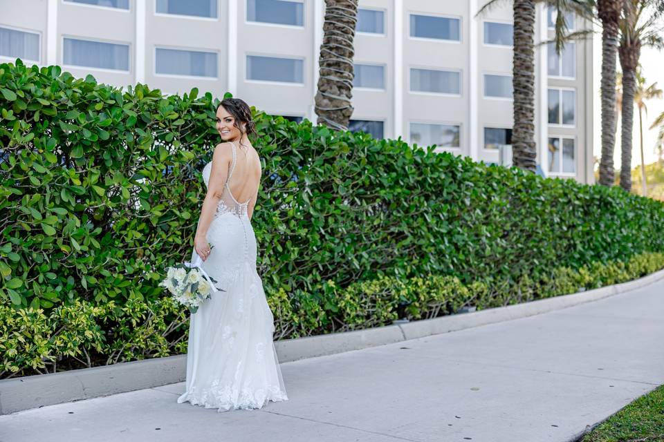 Bridal portrait