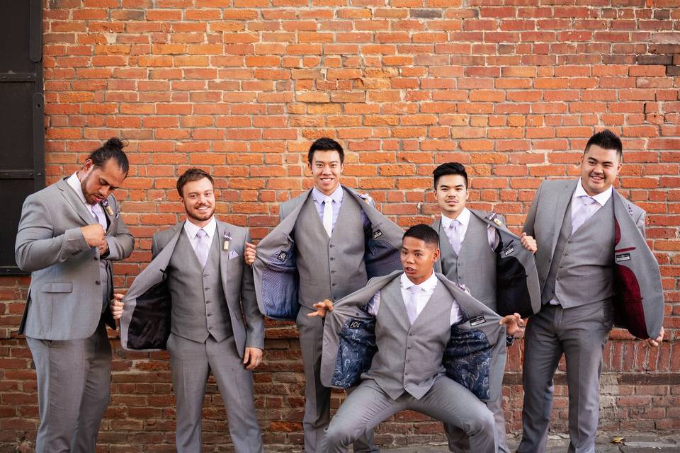 Silly Groomsmen