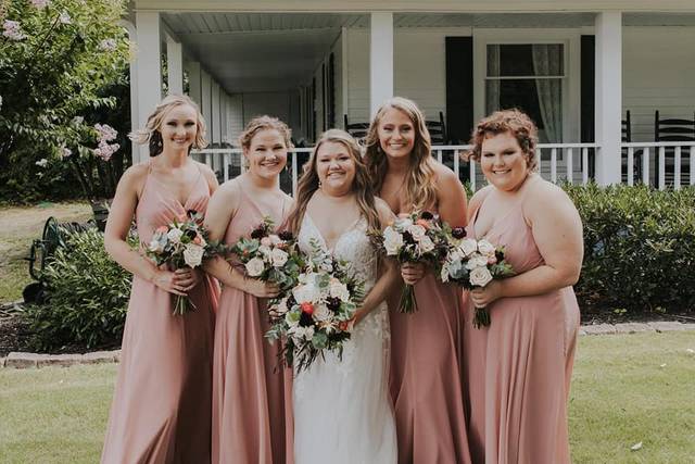 Beautiful wedding party