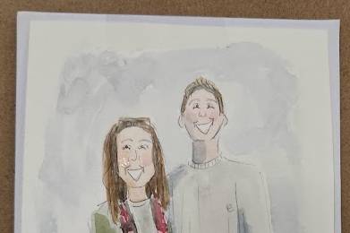 Live Guest Portrait example 6