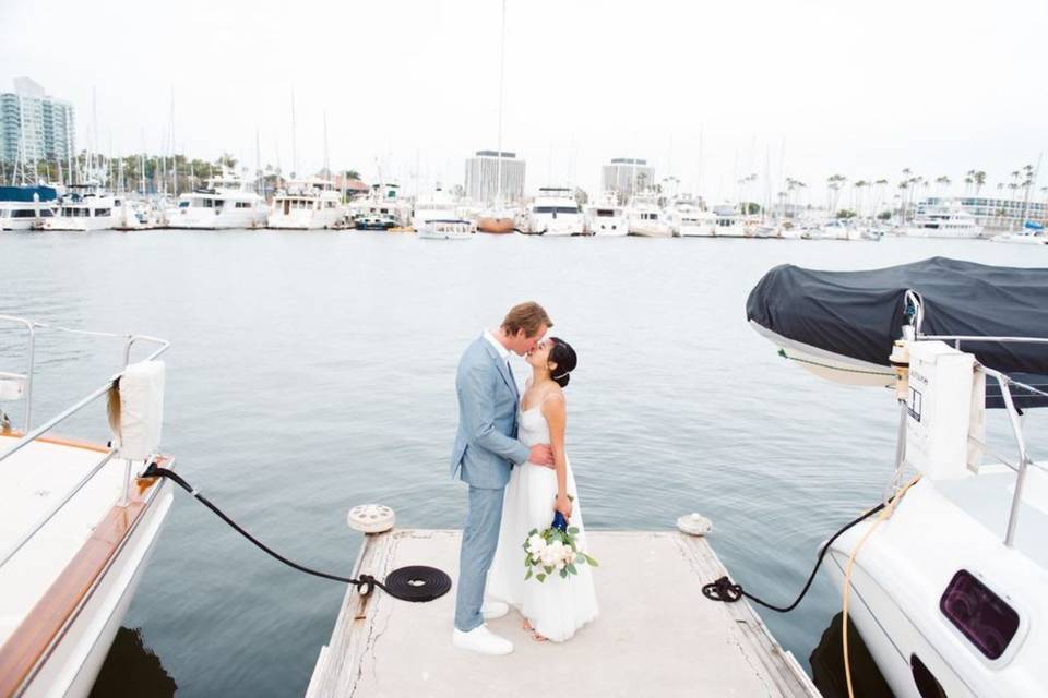 Boat wedding