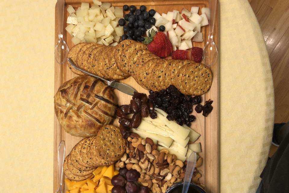 Baked brie board