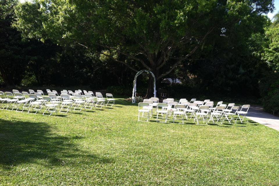 Ceremony site