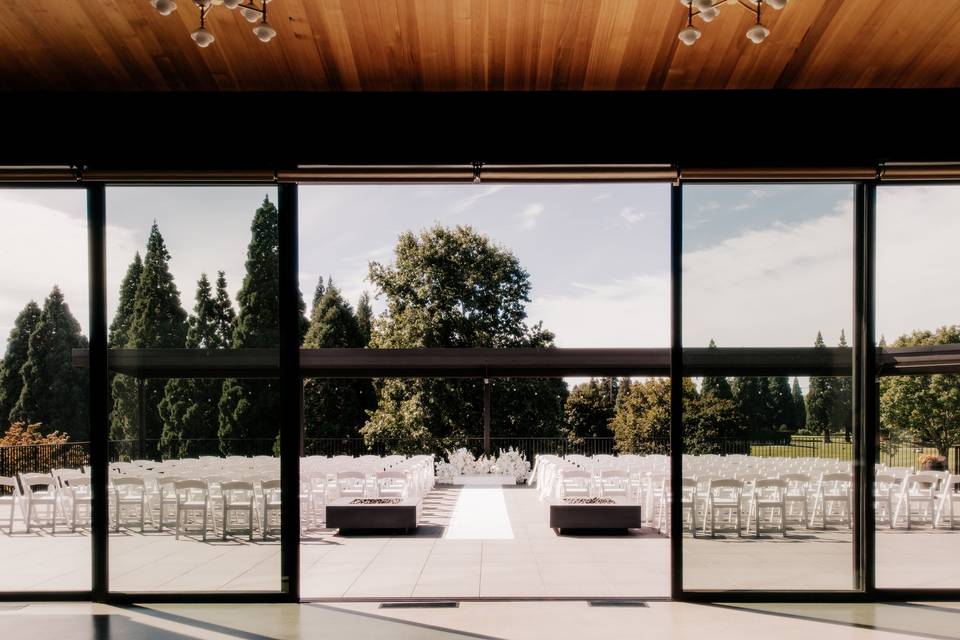 Event Terrace Ceremony