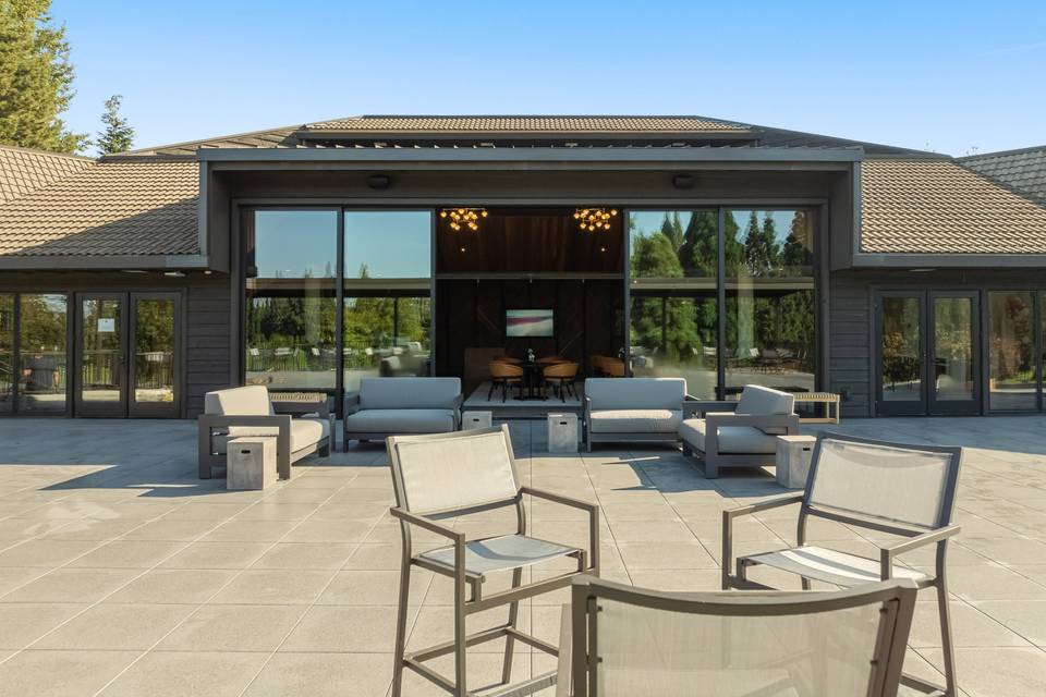 Main Patio Area off Clubhouse