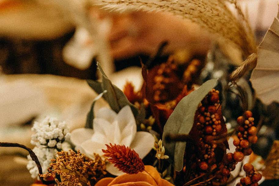 Fall centerpieces