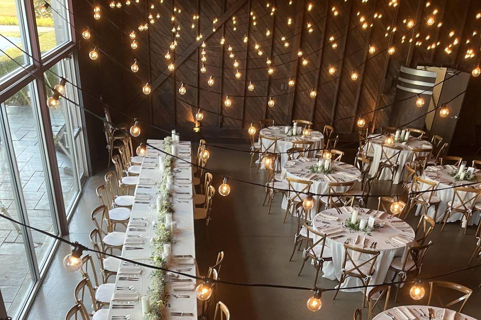Baby’s breath garland