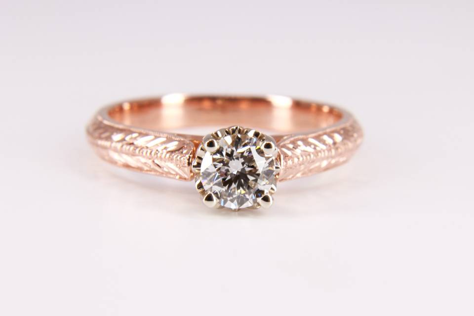Custom Design Engagement Ring