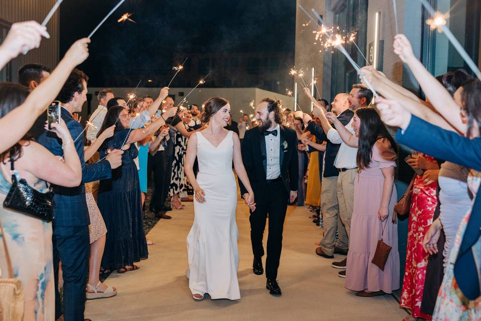 Sparkler exit