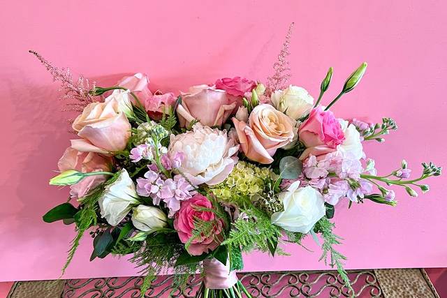 Blushing Pink Bridal Bouquet