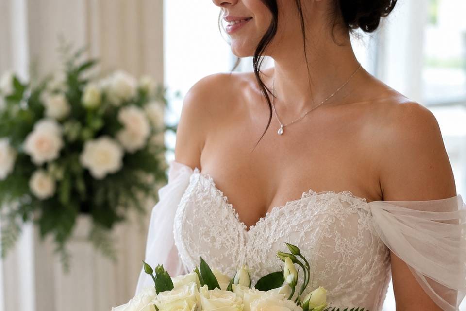 Simple White Bouquet