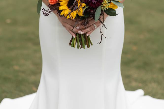 Fall Bridal Bouquet