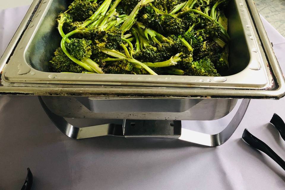 Grilled broccolini