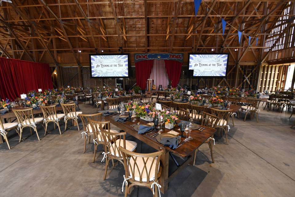 Elevated Rustic event space