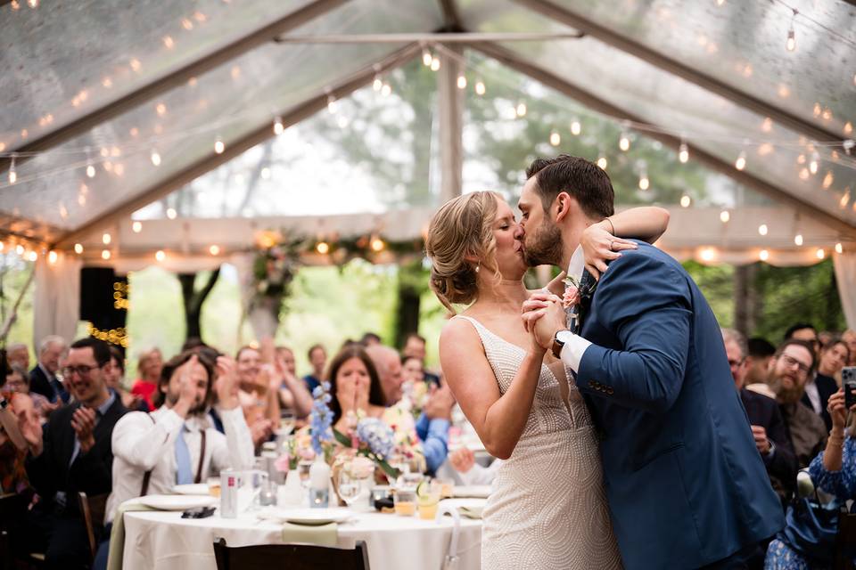 First dance kiss