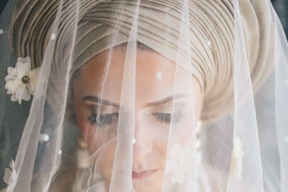 Traditional African bride