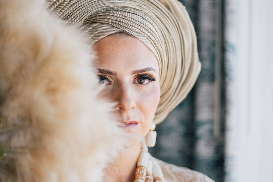 Traditional African bride