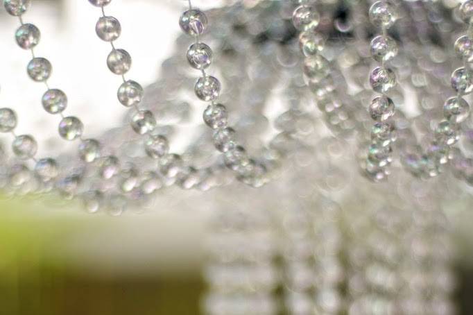 Garden Bead Chandelier