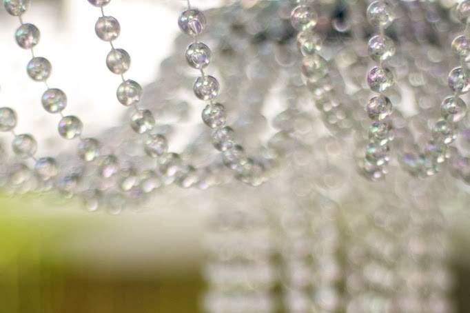Bride & Groom's Outdoor Table Chandelier