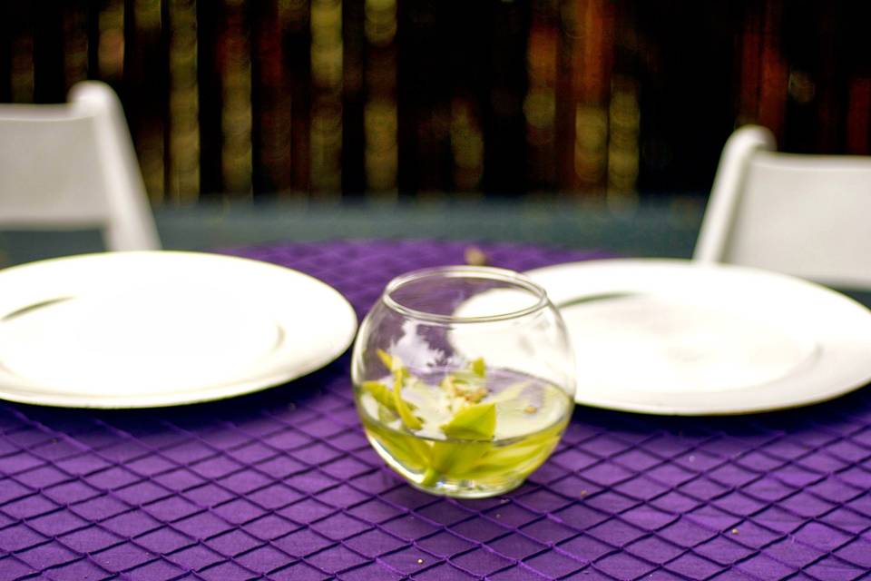 Bride and Groom's Setting