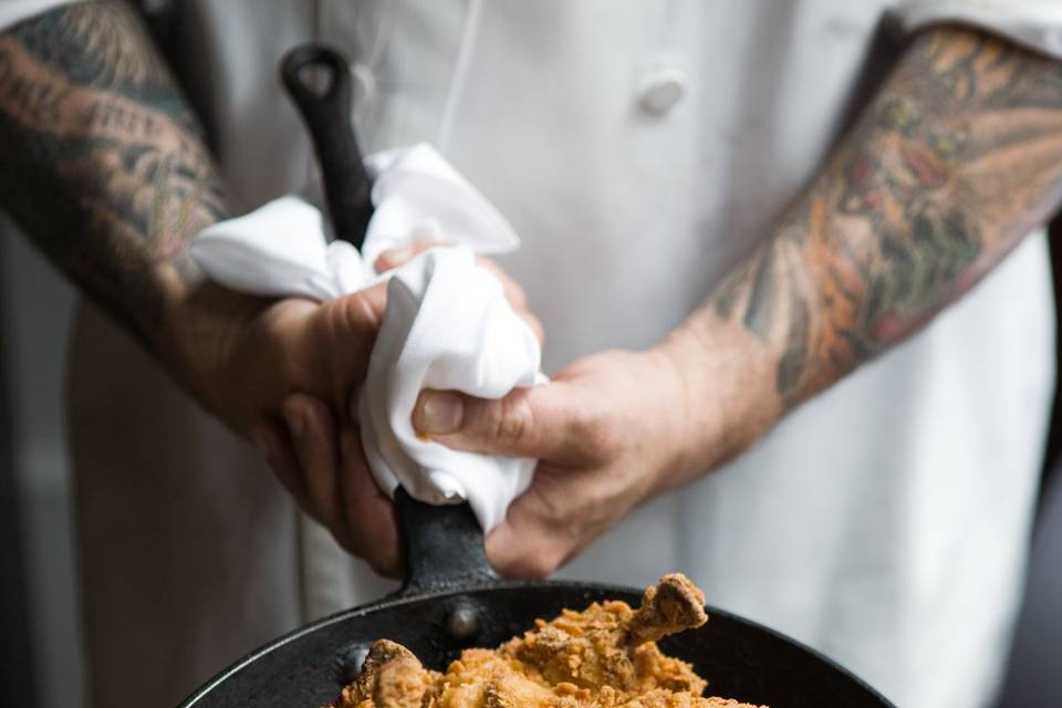 Buttermilk fried chicken