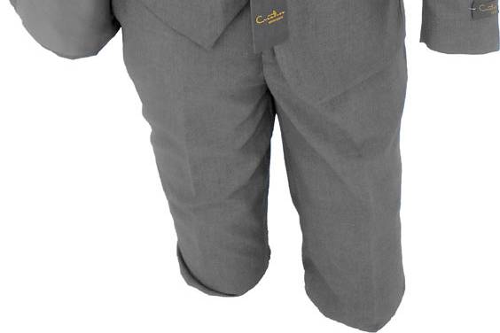 Medium grey wedding suit