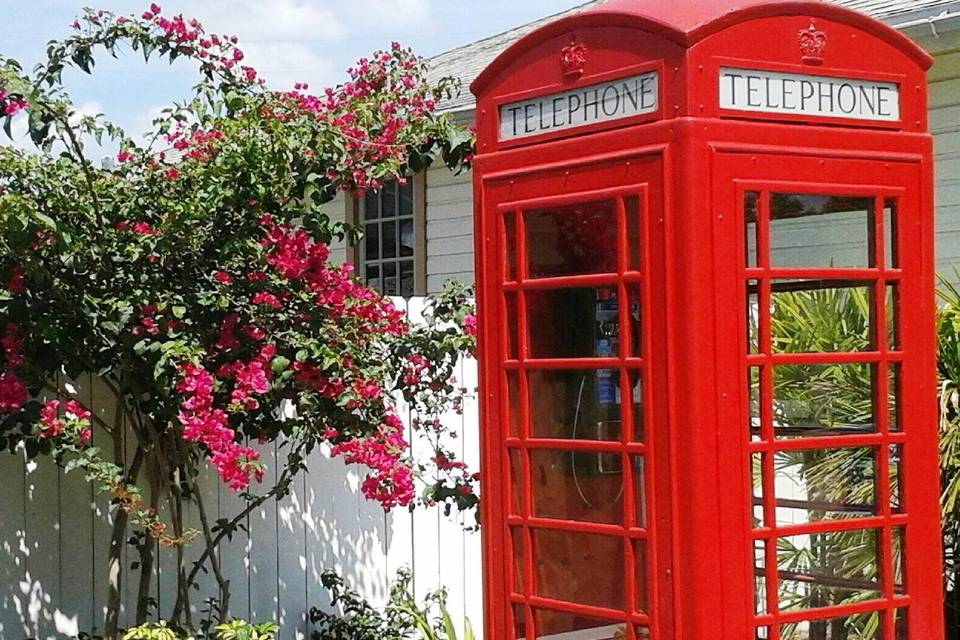 Telephone booth