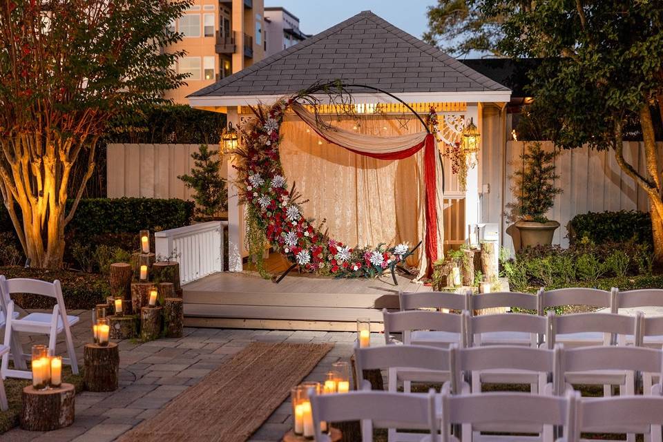 Ceremony set-up