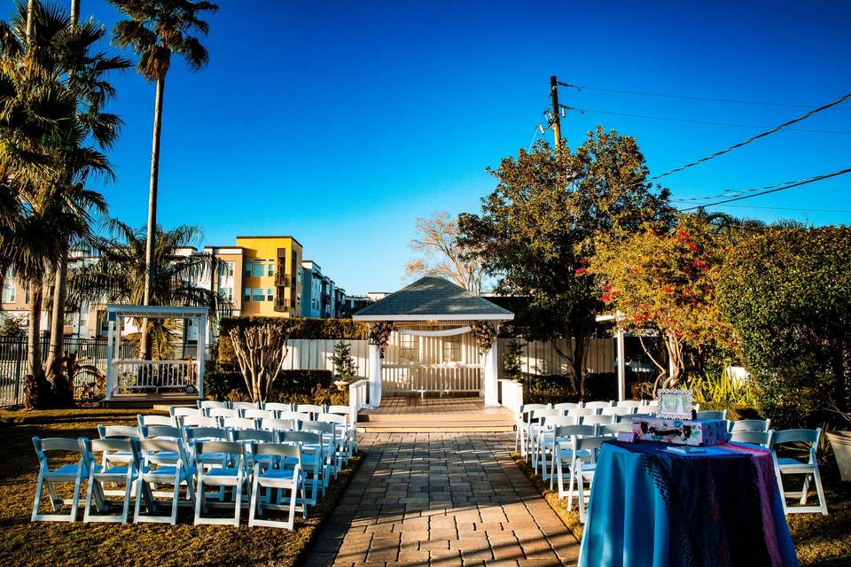 Ceremony set-up