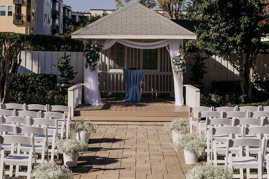 Ceremony set-up