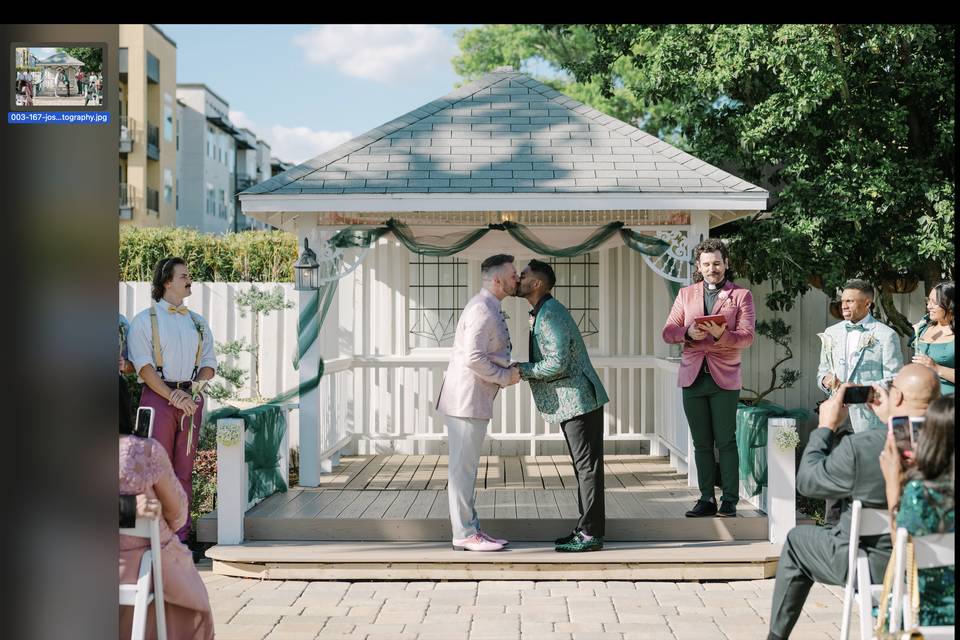 Ceremony set-up