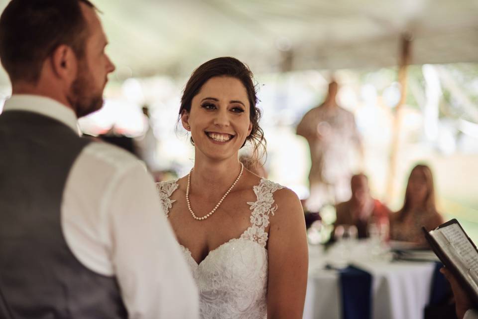 Dryden Backyard Wedding