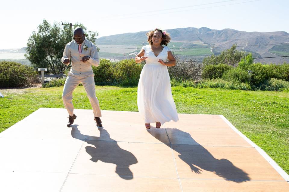 Bride and Groom First Dance